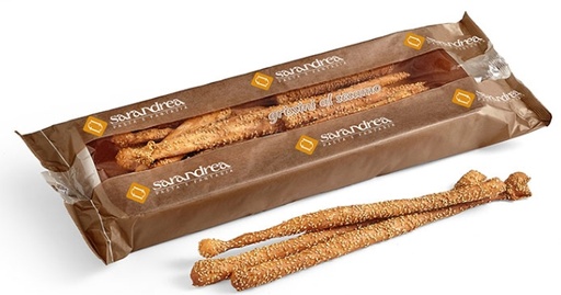 [30977] Grissini au sesame pqt 200g x10 SARANDREA
