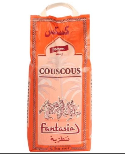 [30995] Semoule couscous moyenne sac 5Kg FANTASIA