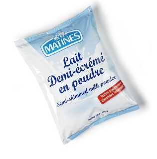 [30933] Lait demi ecreme en poudre sac 500g MATINES