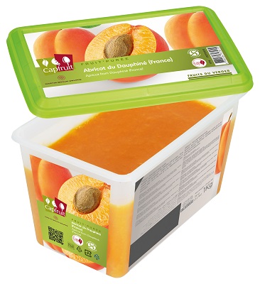 [50002] Puree d'abricots bac 1Kg CAPFRUIT