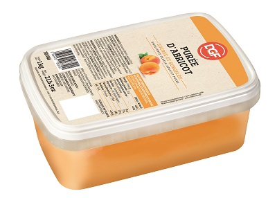 [50043] Puree d'abricots bac 1Kg DGF