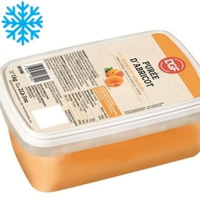 [50043] Puree d'abricots bac 1Kg DGF
