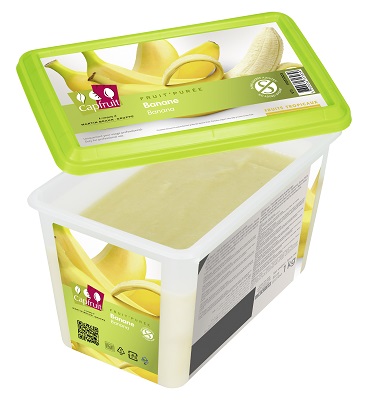 [50004] Puree de bananes bac 1Kg CAPFRUIT