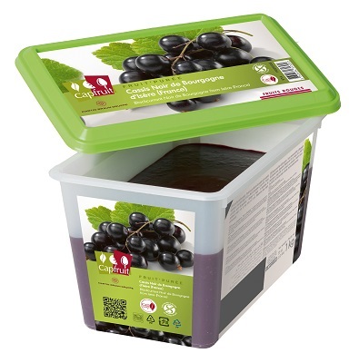 [50005] Puree de cassis noirs bac 1Kg CAPFRUIT