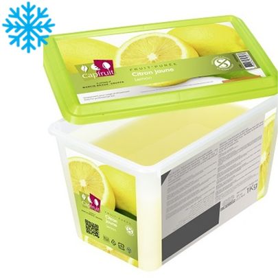 [50006] Puree de citrons jaunes bac 1Kg CAPFRUIT