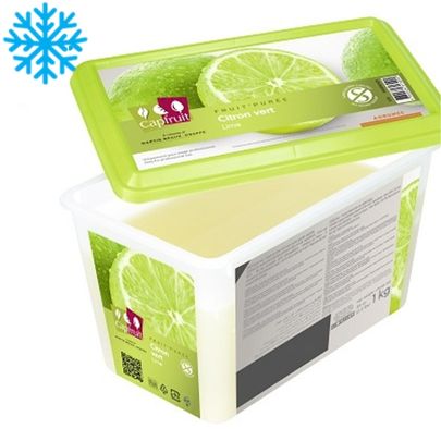 [50007] Puree de citrons verts bac 1Kg CAPFRUIT