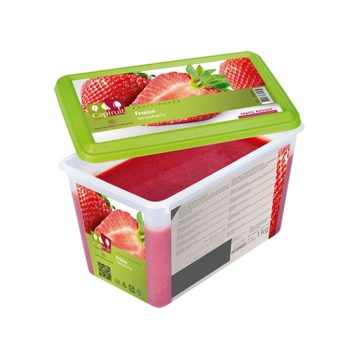 [50008] Puree de fraises bac 1Kg CAPFRUIT