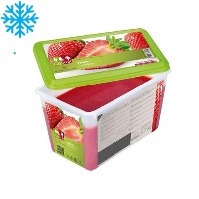 [50008] Puree de fraises bac 1Kg CAPFRUIT