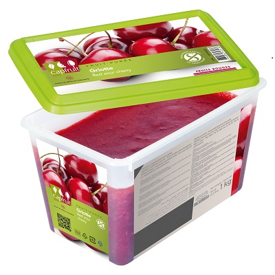 [50011] Puree de griottes bac 1Kg CAPFRUIT