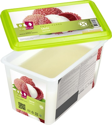 [50012] Puree de litchis bac 1Kg CAPFRUIT