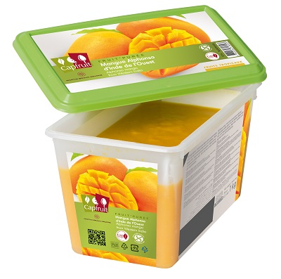 [50013] Puree de mangues bac 1Kg CAPFRUIT