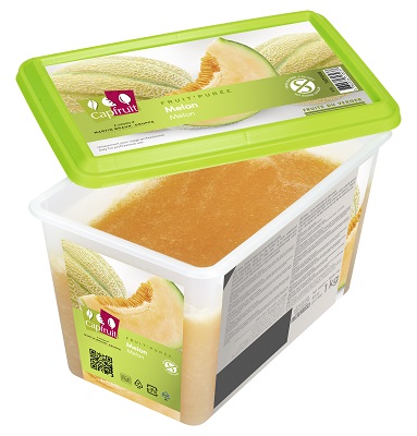 [50014] Puree de melons bac 1Kg CAPFRUIT