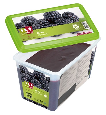 [50015] Puree de mures bac 1Kg CAPFRUIT