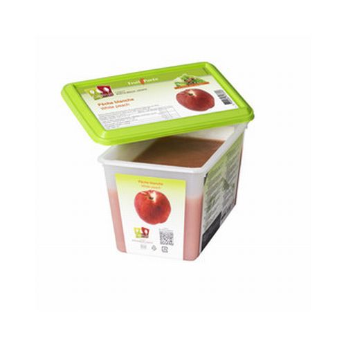 [50019] Puree de peches blanches bac 1Kg CAPFRUIT