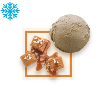 [50064] Glace caramel beurre sale bac 2,5L GLACE DES ALPES