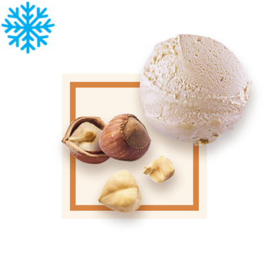 [50066] Glace noisette bac 2,5L GLACE DES ALPES