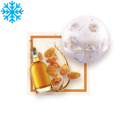 [50067] Glace rhum raisins bac 2,5L GLACE DES ALPES