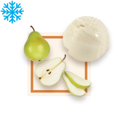 [50072] Sorbet poire Williams bac 2,5L GLACE DES ALPES