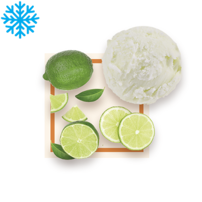 [50085] Sorbet citron vert bac 2,5L GLACE DES ALPES