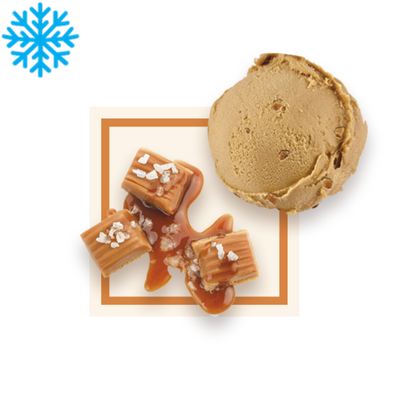 [50087] Glace caramel salidou bac 2,5L GLACE DES ALPES