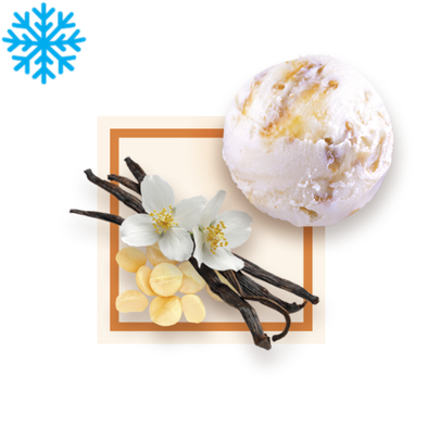 [50088] Glace vanille noix de macadamia bac 2,5L GLACE DES ALPES