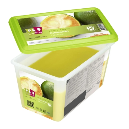 [50102] Puree de calamondin / kalamansi bac 1Kg CAPFRUIT