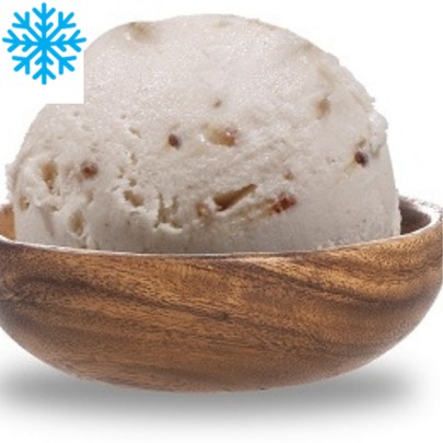 [50115] Glace noisette eclats caramelises Croquantine bac 2,5L GLACE DES ALPES
