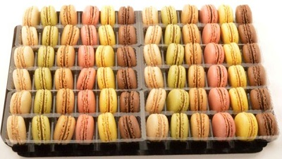 [50124] Macarons mini assortis 13g crt 4x72pce PASQUIER
