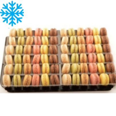 [50124] Macarons mini assortis 13g crt 4x72pce PASQUIER