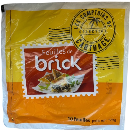 [31063] Feuilles de brick pqt 170g COMPTOIR CARTHAGE