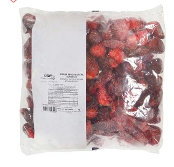 [50140] Fraises senga IQF sac 1Kg x5 DGF