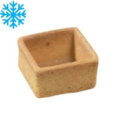 [50156] Fonds de tartelettes carres sucres 3,3cm crt 240pce FOUR A IDEES