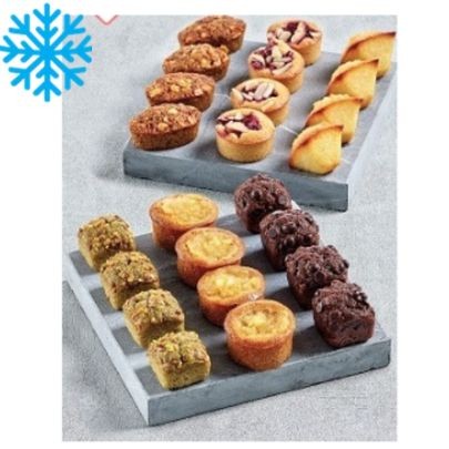 [50206] Petits fours assortis mirlitons plt 48pce x4 SYMPHONIE