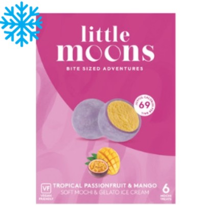 [50212] Mochi vegan fruits de la passion et mangue pce 32g x6 LITTLE MOONS