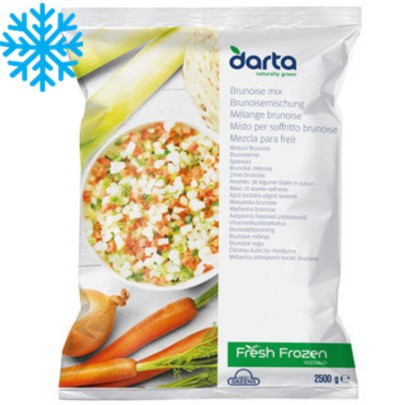 [50204] Melange de legumes / brunoise 3mm sac 2,5Kg GREENS