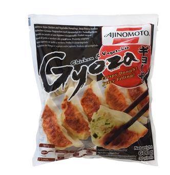 [50253] Gyozas poulet legumes sac 600g x10 AJINOMOTO