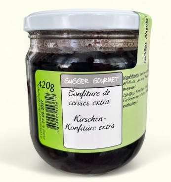 [31084] Confiture de cerises bcl 420g GUGGER GOURMET