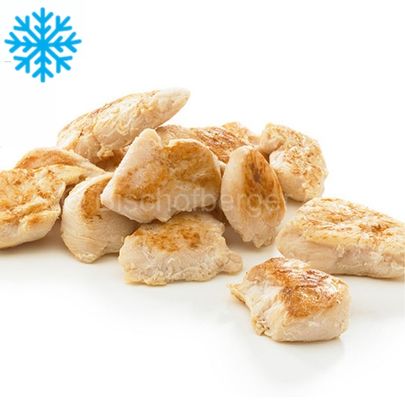 [50294] Eminces de poulet roti Stroganoff IQF sac 1Kg 