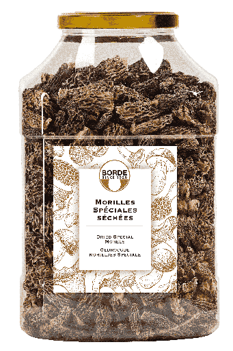 [31131] Morilles special premium sechees 3-5cm s/tige bte 400g BORDE