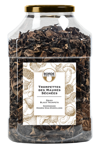 [31132] Cornes d'abondance / Trompettes de la mort sechees sac 400g BORDE 