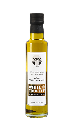[31134] Huile d'olive extra vierge a la truffe blanche btl 250mL BORDE