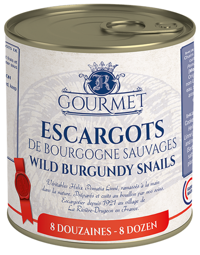 [31144] Escargots de Bourgogne bte 8 douzaines GOURMET
