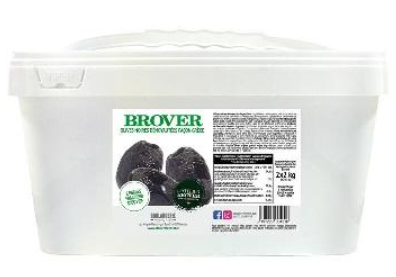 [31160] Olives noires a la grecque s/noyau sea 2Kg x2 BROVER