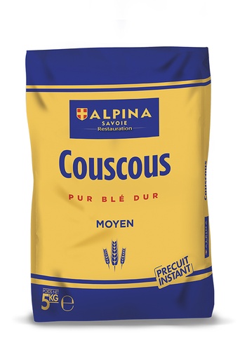 [31184] Semoule coucous moyenne sac 5Kg ALPINA SAVOIE