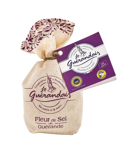 [31203] Fleur de sel de Guerande sac 125g LE GUERANDAIS